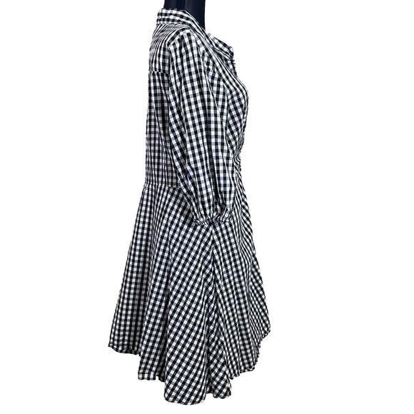 Sequin Hearts Rodeo Western Dress Jr. Size 13 Boho Front twist button gingham - Picture 2 of 12